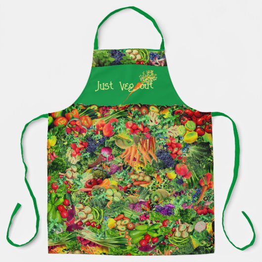 Koch-Cookout-Gemüse Schürze (Vorderseite)