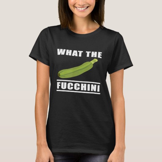 Koch Damen Fucchini Zucchini Zucchini Zucchini Zuc T-Shirt (Vorderseite)