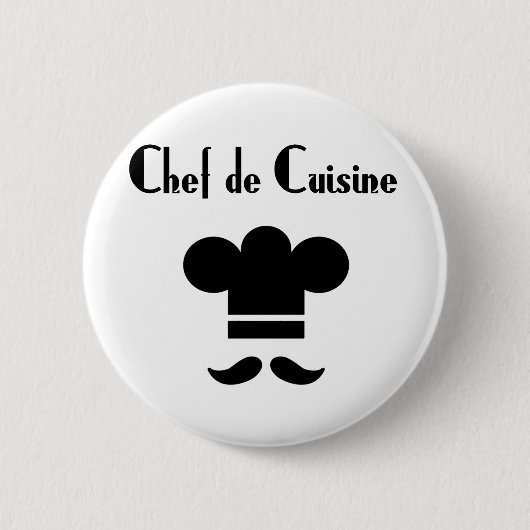Koch de Cuisine Button (Vorderseite)