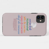 Koch de Cuisine Case-Mate iPhone Hülle (Rückseite (Horizontal))