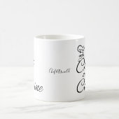 Koch de Cuisine - Kundenname Kaffeetasse (Mittel)