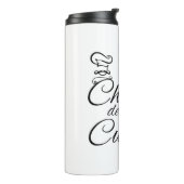 Koch de Cuisine - Kundenname Thermosbecher (Nach links gedreht)