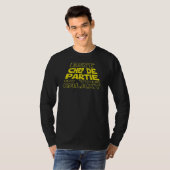 Koch De partie Space Backside Design T-Shirt (Vorne ganz)