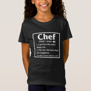Koch Definition Koch Kochen Küche Lebensmittelher T-Shirt