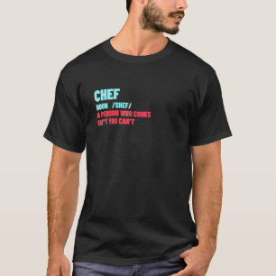 Koch Definition Kochen Koch 1 T-Shirt
