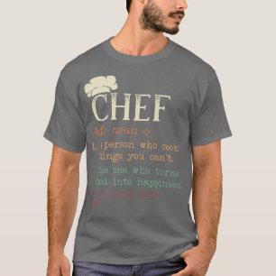 Koch Definition Not leidender Koch T-Shirt