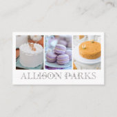 Koch der Konditorei/sonstige Visitenkarte (Vorderseite)