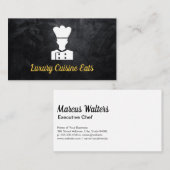 Koch des Logos für Küchengeräte Visitenkarte (Vorne/Hinten)