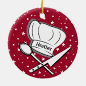 Koch Design Keramik Ornament (Hinten)