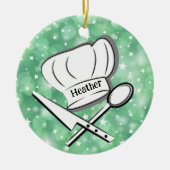 Koch Design Keramik Ornament (Vorne)