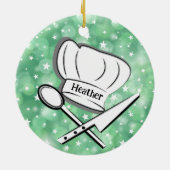 Koch Design Keramik Ornament (Hinten)