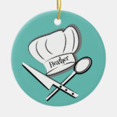 Koch Design Keramik Ornament (Vorne)