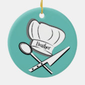 Koch Design Keramik Ornament (Hinten)