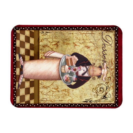 Koch Dessert Magnet (Horizontal)