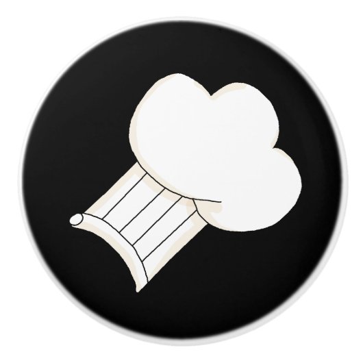 Koch, die Cartoon Keramik Drehknopf Keramikknauf (Vorderseite)