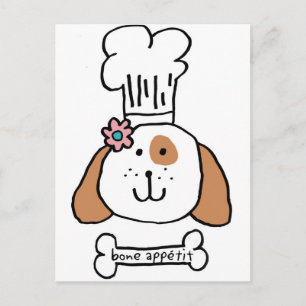 Koch Doggie Postkarte