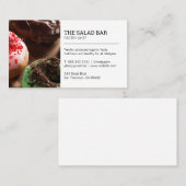 Koch | Donuts Visitenkarte (Vorne/Hinten)