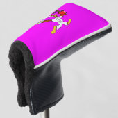Koch Ducky Kazoo Pink Magenta Golf Head Cover Golf Headcover (3/4 Vorderseite)