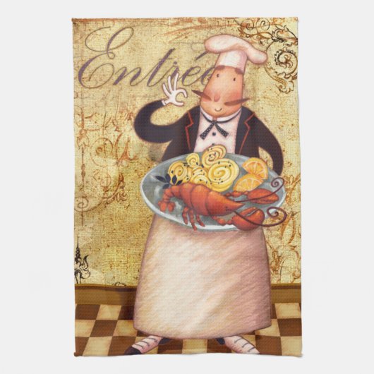 Koch Entrée Geschirrtuch (Vertikal)