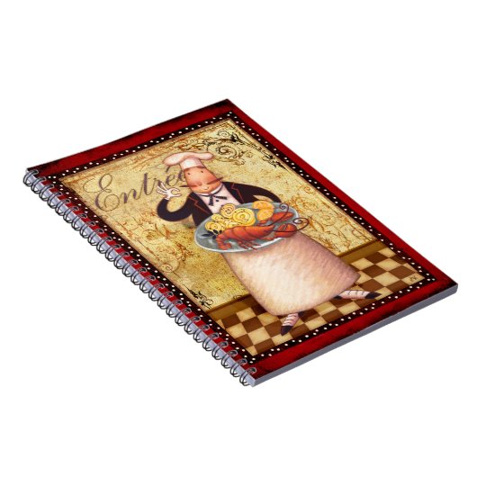 Koch Entrée Notizblock (Rechte Seite)