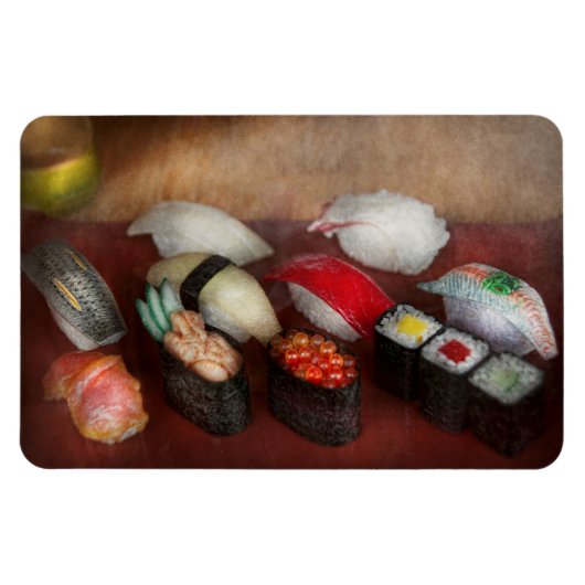 Koch - Essen - Oh, ich hatte letzte Nacht Sushi Magnet (Horizontal)