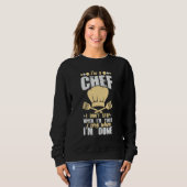 Koch Essen Zitate Sweatshirt (Vorne ganz)