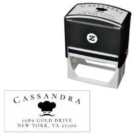 Koch Familienname Rücksendeadresse Permastempel