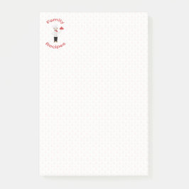 Koch Familienrezepte Post-it Klebezettel