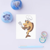 Koch Fischen und Kochen Schweiß Flyer (Einzeln)