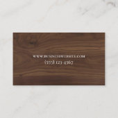 Koch Food Catering Service Beruflich Visitenkarte (Rückseite)