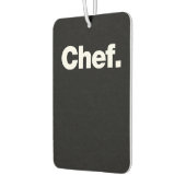 Koch | Funny Quotes über Kochen Geschenk Autolufterfrischer (Links)