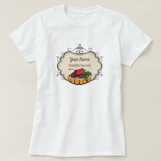 Koch für Bäckereien T-Shirt (Design vorne)