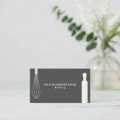 Koch für Bäckereien Visitenkarte (Stehend Vorderseite)