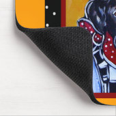 Koch für das Schwarze Labor Mousepad (Ecke)