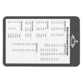 Koch für die Grau-Küchenmessung Magnet (Horizontal)