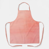 Koch für einfache Pfirsichfarben Schürze (Vorderseite)