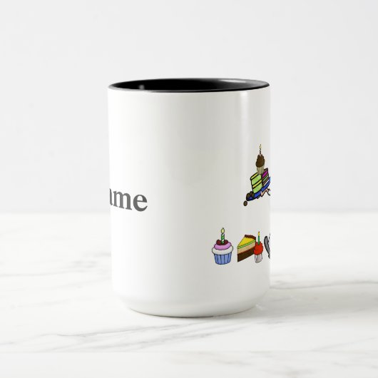 Koch für männliche Paste Name Tasse (Zentrum)