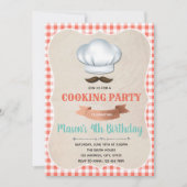 Koch Geburtstagsfeier Einladung (Vorderseite)