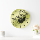 Koch genehmigen große wanduhr (Zuhause)