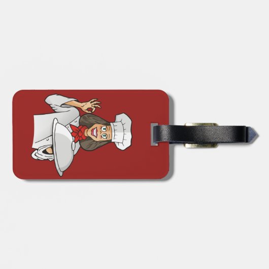 Koch Gepäckanhänger (Rückseite horizontal)