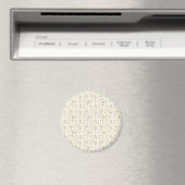 Koch-Geschenk | Glück ist der Geschmack des Lebens Magnet (In Situ (Geschirrspüler))