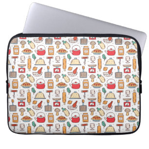 Koch-Geschenk Niemand, der allein kocht Laptopschutzhülle
