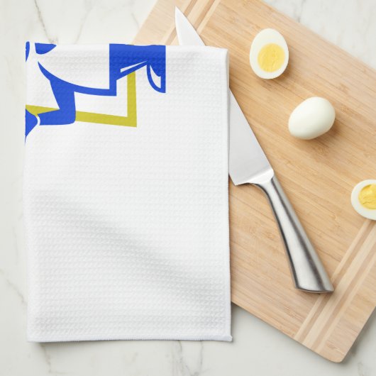 Koch Geschirrtuch (Viertel Falte)