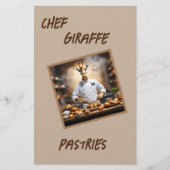 Koch Giraffe: Neue Höhen erreichen, Briefpapier (Vorderseite)
