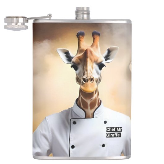 Koch Giraffe: Neue Höhen erreichen, Flachmann (Geöffnet)