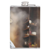 Koch Giraffe: Neue Höhen erreichen, Flachmann (Rückseite)