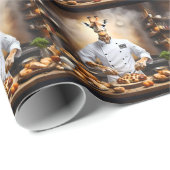 Koch Giraffe: Neue Höhen erreichen, Geschenkpapier (Rolleneckpunkt)