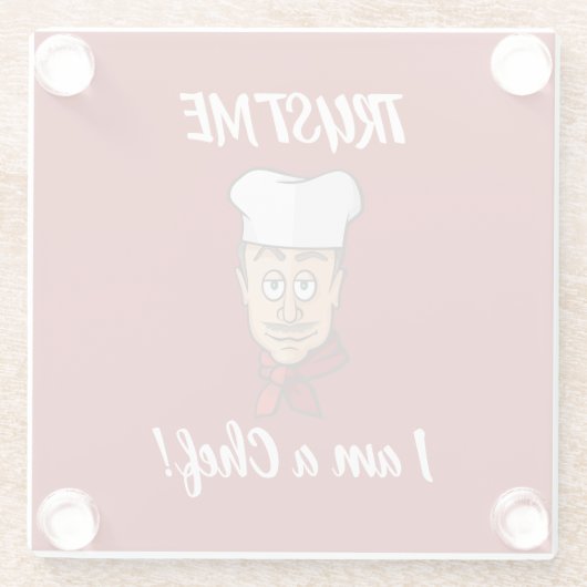 Koch Glasuntersetzer (Rückseite)