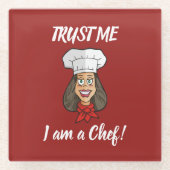 Koch Glasuntersetzer (Vorderseite)