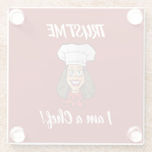 Koch Glasuntersetzer (Rückseite)